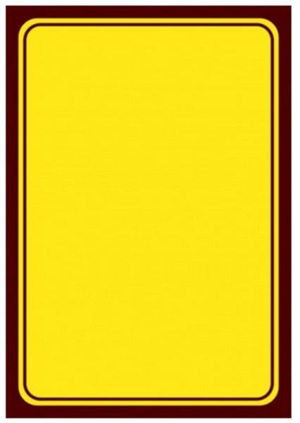 Doppelrand leucht-gelb ( 50 Stück ) / DIN A3 Plakat aus Leuchtpapier