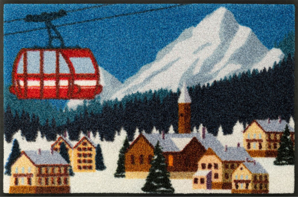 Fußmatte 50x75 cm - Motiv: Alpine