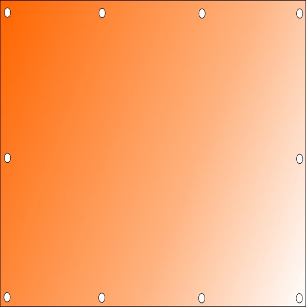 Bannerdruck 150 x 150 cm, PVC 510g