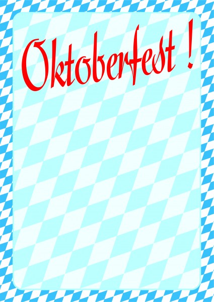 Plakat Oktoberfest