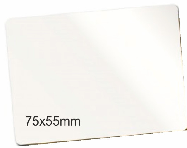 Etiketten 75x55mm Rechteck weiß