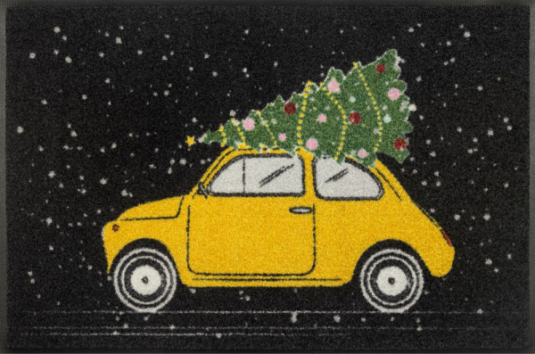 Fußmatte 50x75 cm - Motiv: Auto