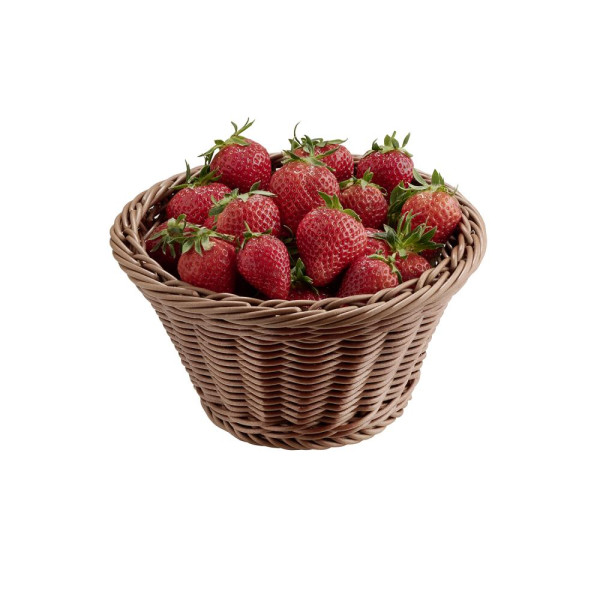 Korb rund 19cm, braun