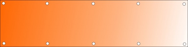 Bannerdruck 200 x 50 cm, PVC 510g