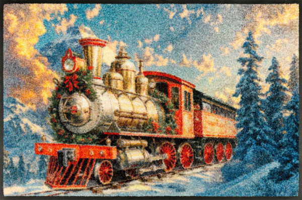 Fußmatte 50x75 cm - Motiv: Zug