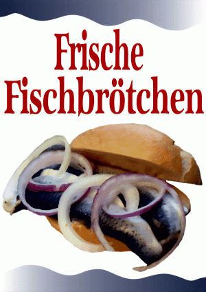 Frische Fischbr&ouml;tchen