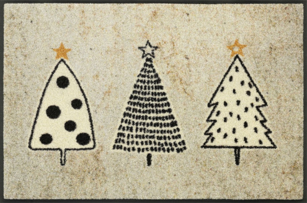 Fußmatte 50x75 cm - Motiv: Tannen