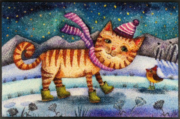 Fußmatte 50x75 cm - Motiv: Little Boots