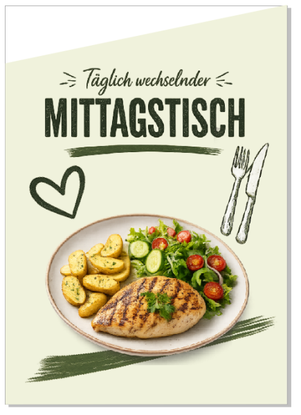 Fahne Mittagstisch